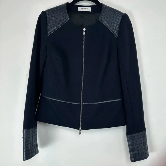 Bailey 44 Women’s Jacket ZipUp Navy Size Small Moto Quilted Casual Office - Picture 1 of 12